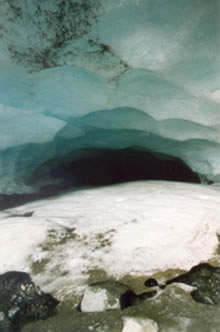 Elm Glacier Ice Cave